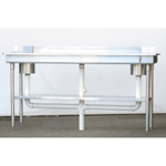 Picard Stainless Steel Bagel Oven Rinse Trough Table, Used Excellent Condition