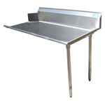 DHCT-30R Stainless Steel Straight Clean Dishtable 30" Deep 36" High, Right - 30" Wide