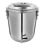 Vollum Stainless Steel Insulated Container with Spout, 40 Liter