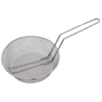 Stainless Steel Medium Mesh Culinary Basket, 8" Diameter