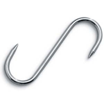 Stainless Steel S Meat Hook, Extra Heavy Duty