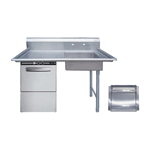 UCD-52R Stainless Steel Undercounter Dishtable Right Hand Sink - 52"W