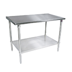 Stainless Steel Work Table, 108" x 48"