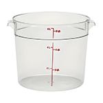 Stanton Clear Round Food Storage Container, 6 Quart