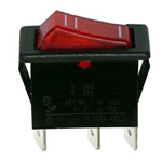 Star MFG OEM # 2E-Z2059 / 2EZ2059, On/Off Lighted Rocker Switch - 12A/250V