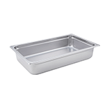 Steam-Table Pan, Stainless, Full Size (12-3/4" x 20-3/4") x 4"