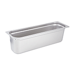 Steam-Table Pan, Stainless, Half Size Long (6" x 20") x 6"