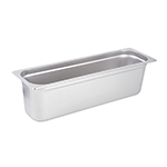 Steam Table Pan, Stainless, Half Size Long (6" x 20") x 6"