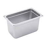 Steam-Table Pan, Stainless, Quarter Size (10-5/16" x 6-5/16") x 6"