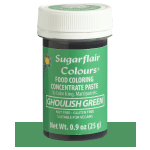 SugarFlair Ghoulish Green Concentrated Gel Paste Color, 25 gr.
