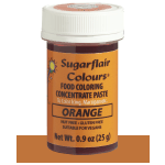 SugarFlair Orange Concentrated Gel Paste Color, 25 gr.