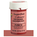 SugarFlair Punch Concentrated Gel Food Color, 25 gr.
