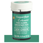 SugarFlair Sea Green Concentrated Gel Paste Color, 25 gr.