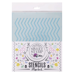 Sweet Stamp CHEVRON Cake Stencil
