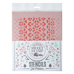 Sweet Stamp FESTIVE PATTERN Cake Stencil