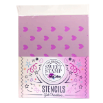 Sweet Stamp HEART PATTERN Cake Stencil