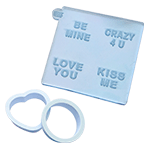 Sweet Stamp Love Heart Sweets Stamp-N-Cut Outboss