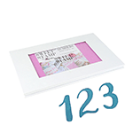 Sweet Stamp Set of Elegant Numbers & Symbols