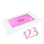 Sweet Stamp Set of Giant Elegant Numbers & Symbols