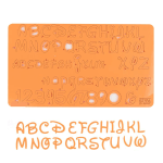 Sweet Stamp Set of Magical Upper & Lower Case Letters and Numbers