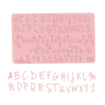 Sweet Stamp Set of Vanilla Upper & Lower Case Letters, Numbers & Symbols