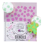 Sweet Stamp SHAMROCKS Cake Stencil