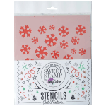 Sweet Stamp SNOWFLAKE Cake Stencil
