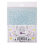 Sweet Stamp SPRINKLES Cake Stencil