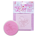 Sweet Stamp Wrapped Heart Love Outboss