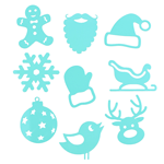 Sweet Stamps Cute Christmas Elements Set