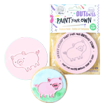 Sweet Stamps 'Pig' Paint Your Own Outboss Stamp