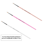 Sweet Sticks Detail Round Brush #0 - Colors May Vary 