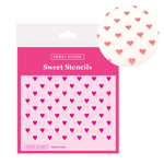 Sweet Sticks 'Mini Hearts' Stencil