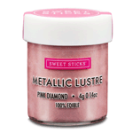 Sweet Sticks Pink Diamond Metallic Luster Dust, 4 gr.