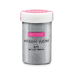 Sweet Sticks Silver Metallic Luster Dust, 10 ml.