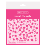 Sweet Sticks 'Starry Celebrations' Stencil