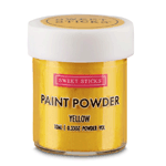 Sweet Sticks Yellow Paint Powder, 10ml