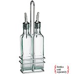 Tablecraft 9085R Chrome Plated Rack Only for Oil & Vinegar Bottles