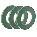 Tape for Poly Bag Sealer, Green, 3/8 Inch x 180 Yards - Pack of 3 Rolls