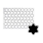 Production Cookie Cutting Sheet, Star 1-3/4"