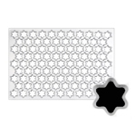 Production Cookie Cutting Sheet, Star 1-3/8
