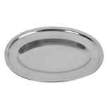 Thunder Group Stainless Steel Serving Platter, 14"