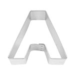 Letter 'A' Cookie Cutter, 3"