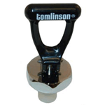 Tomlinson (Frontier/Glenray) OEM # 1000745 / 2-13SC / A2-13SC, Upper Faucet Assembly with Chrome Bonnet