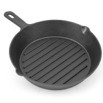 Tomlinson Cast Iron Ribbed Grill Pan, 11-1/4" Dia., Case of 6