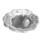 Towle Round Scalloped Bowl / Platter, Heavy Duty Aluminum, 10" Diameter