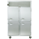 Traulsen G20002 2 Section Half Door Reach In Refrigerator - Right / Right Hinged Doors