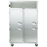 Traulsen G20003 2 Section Half Door Reach In Refrigerator - Left / Left Hinged Doors