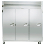Traulsen G31013 77" G Series Three Section Solid Door Reach in Freezer with Left Hinged Doors - 69.1 cu. ft.