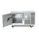 Traulsen TBC5-58 Spec Line Undercounter 5 Pan Blast Chiller - Left Hinged Door with 6" Casters and Stainless Steel Back